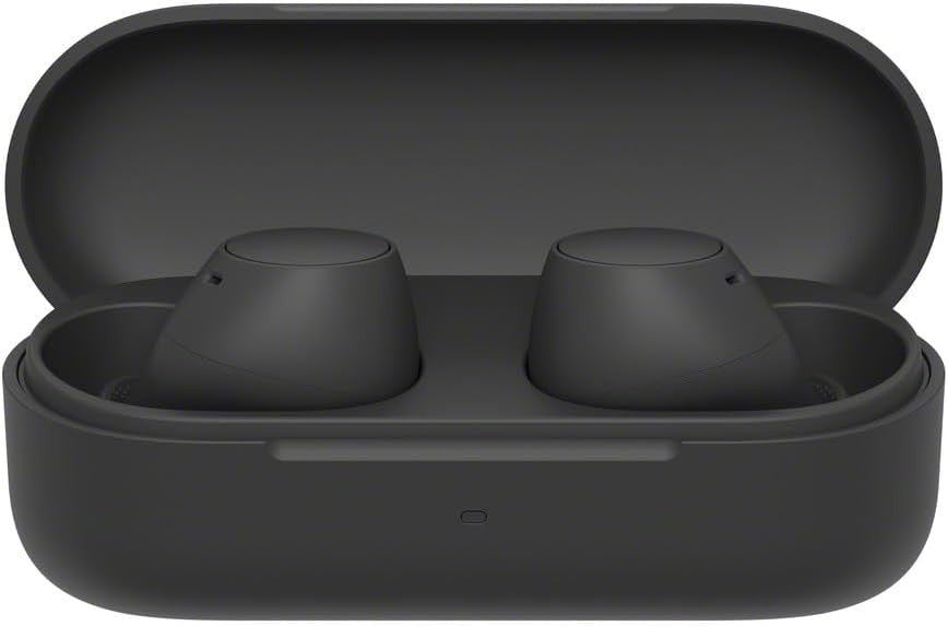 Sony WF-C510 Truly Wireless Earbuds – Small, Light, Bluetooth In Ear Headphones with Multipoint Connection, Ambient Sound, IPX4 Rating, Spotify Tap, Quick Charge, 22 HR Battery, iOS & Android - Black