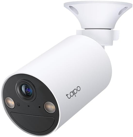 Tapo C410 2K 3MP Wireless Indoor Outdoor Camera with 180 Days Battery Life on Single Charge, Color Night Vision, Motion Detection Alarm, IP65