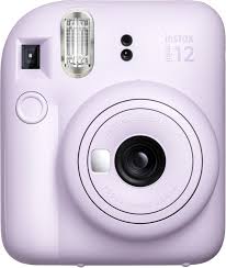 Fujifilm INSTAX Mini 12 Instant Camera, Compact Design with Automatic Exposure, Built-in Selfie Mirror & Close-up Mode, 2” x 3” Prints