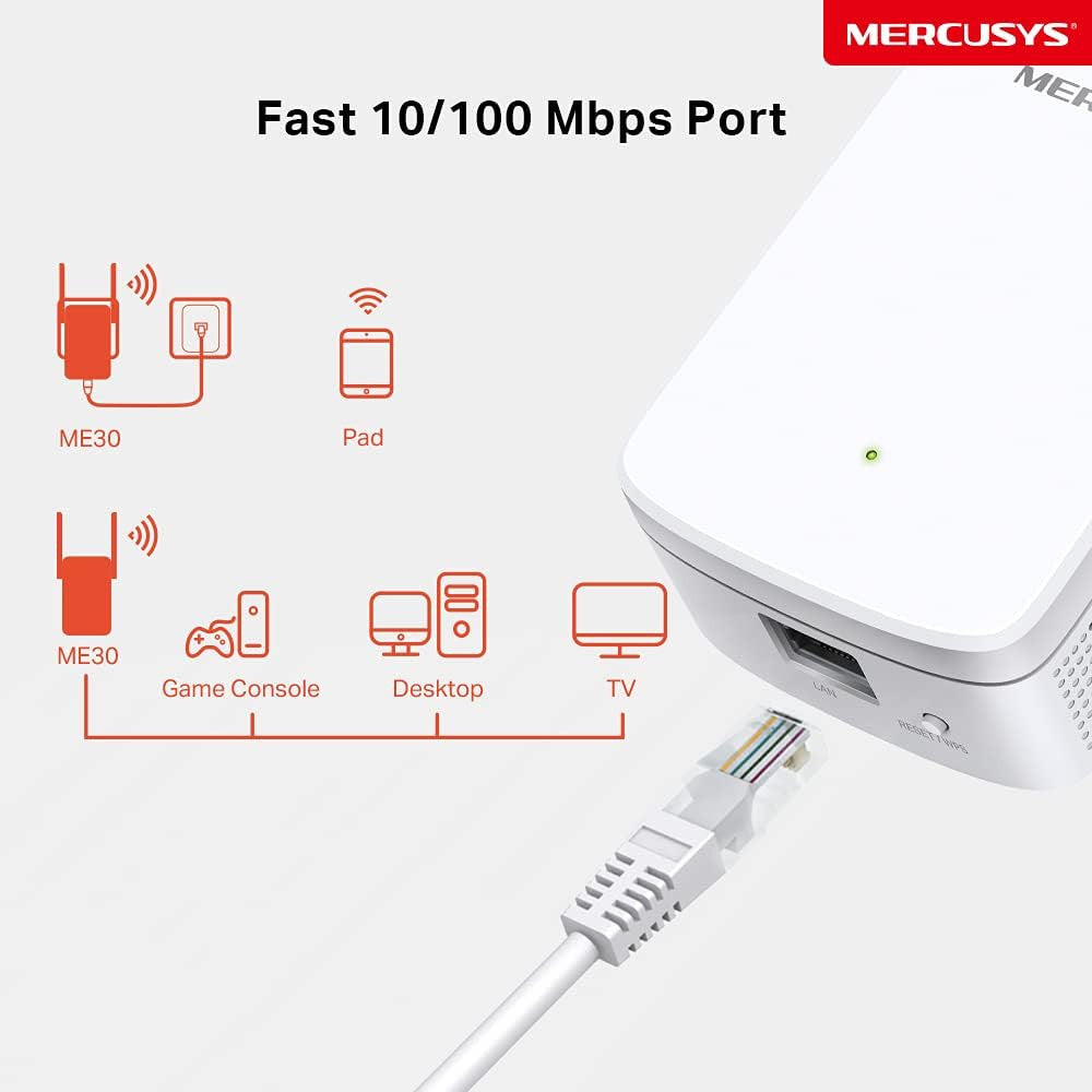 Mercusys ME30 - AC1200 Wi-Fi Range Extender