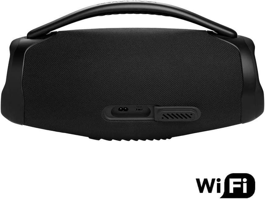 JBL Boombox 3 Portable WiFi Speaker, Black