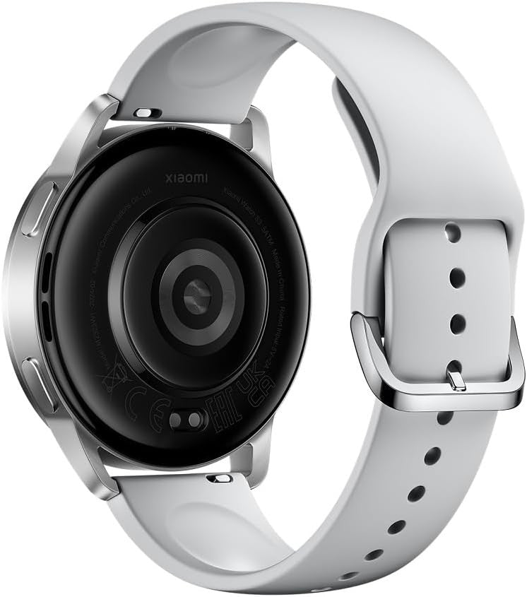 Xiaomi Watch S3 (Silver) – 1.43" AMOLED Display, Interchangeable Bezel Design, 15-Day Battery Life, Dual-Band GPS, 150+ Sports Modes, Bluetooth Calling & 5ATM Water Resistance Smartwatch
