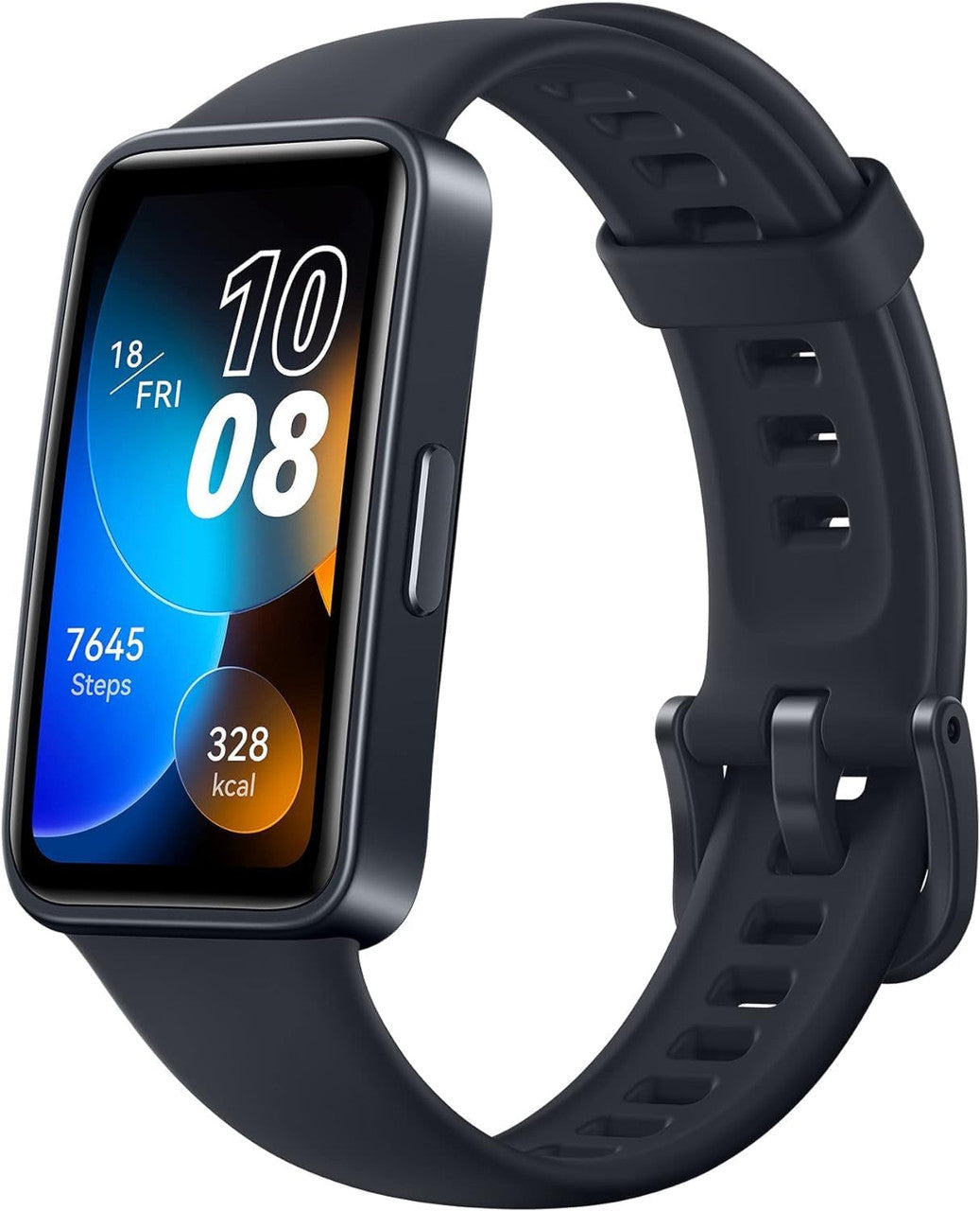 HUAWEI Band 8 Smart Band, Lightweight and Slim, Scientific Sleep Monitoring, Battery up to 2 Weeks, Compatible with Android and iOS, 24/7 Health Monitoring, Black+AP52