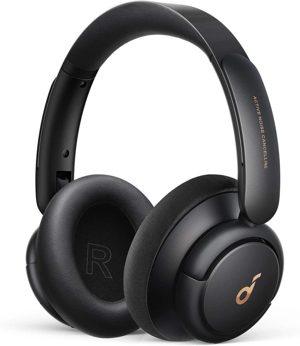 Soundcore by Anker Life Q30 Hybrid Active Noise Cancelling Headphones with Multiple Modes, Hi-Res Sound, Custom EQ via App, 40H Playtime, Comfortable Fit, Bluetooth Headphones, Multipoint Connection