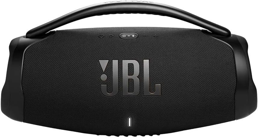 JBL Boombox 3 Portable WiFi Speaker, Black