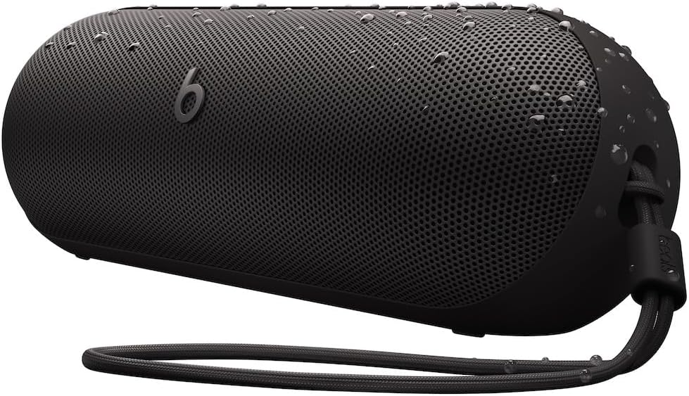 Beats Pill (Latest release)-Portable Bluetooth Speaker, Up to 24H Battery Life, Water Resistant, Bluetooth, Apple & Android Compatible, Seriously loud sound for home, outdoor & travel- Matte Black