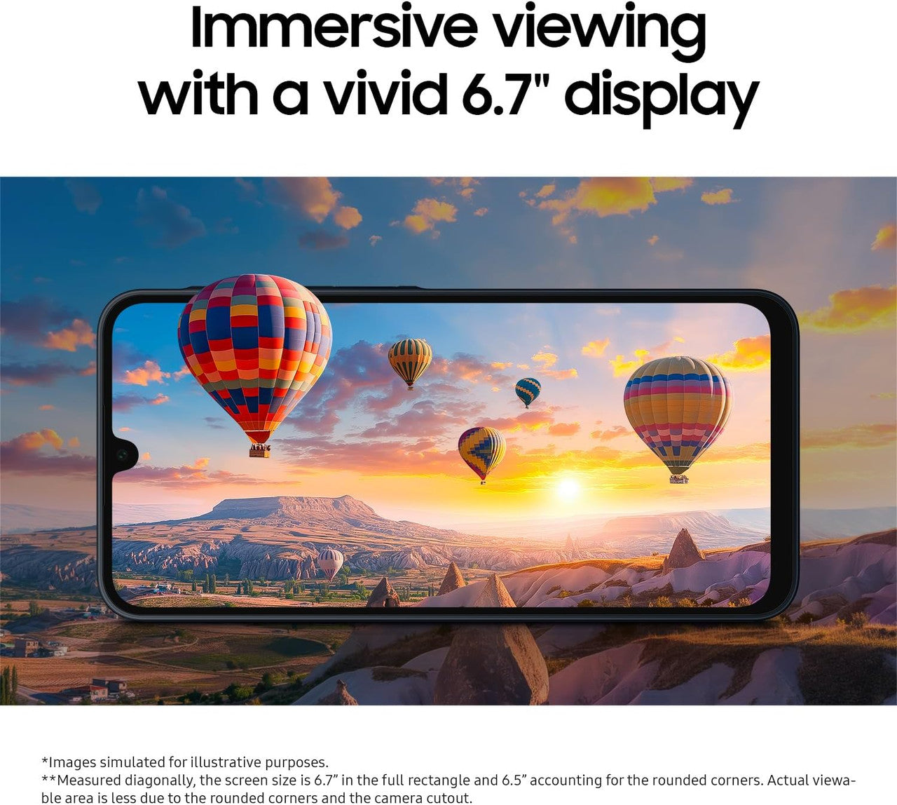Samsung Galaxy A16, Android Smartphone, 50MP Main Camera, 6.7" display, 128GB, Blue Black, 3 Year Manufacturer Extended Warranty (UK Version)