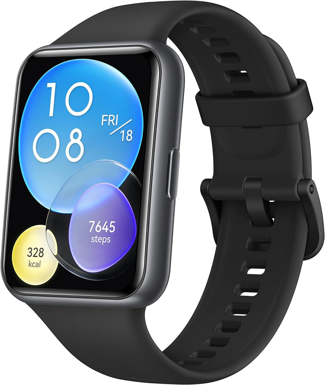 HUAWEI Watch FIT 2 SmartWatch, 1.74 Inch FullView Display, Bluetooth Calls, Health Management, Long Battery Life, Animated Quick Workouts, SpO2 Capture, Black