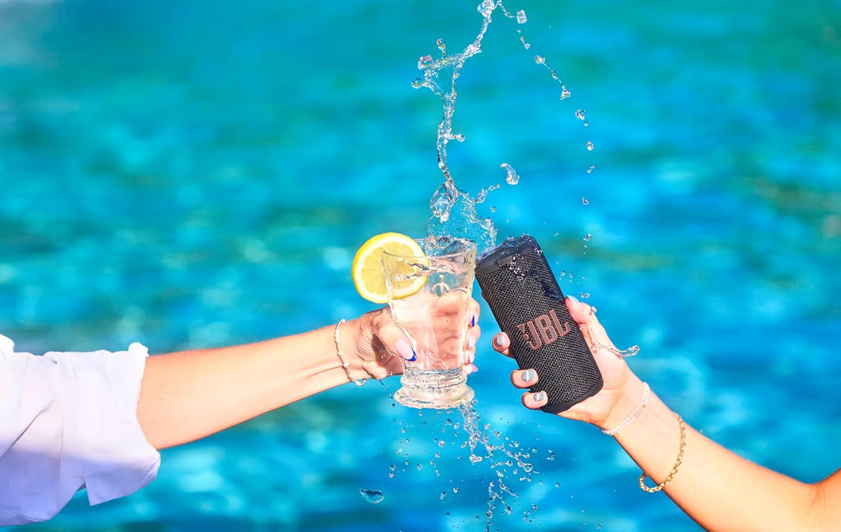 JBL Grip Portable Bluetooth Speaker Waterproof - Black