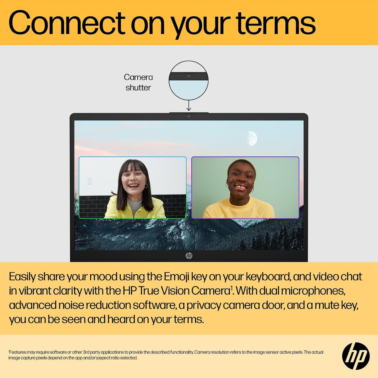HP 15.6" Laptop | AMD Ryzen 5 7520U Processor | 16 GB RAM | 512 GB SSD | AMD Radeon Graphics | FHD Display | Up to 11hrs 15 mins battery | Win 11 | Dual Speakers | Jet Black | 15-fc0042sa