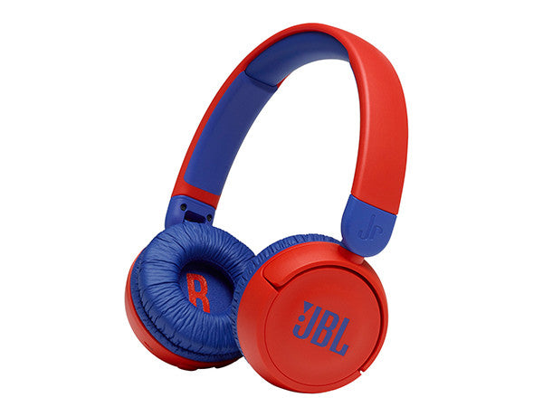 JBL Jr310BT Kids Wireless On-Ear Headphones - Bluetooth Headphones with Microphone, Safe Sound Under 85dB Volume, 30H Battery, Foldable, Comfort, Easy, Soft, Cool Colors (Blue)