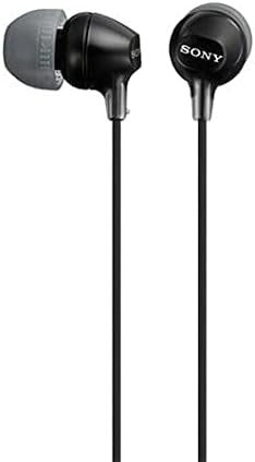 Sony MDR-EX15AP Earphones With Smartphone Mic And Control - Black