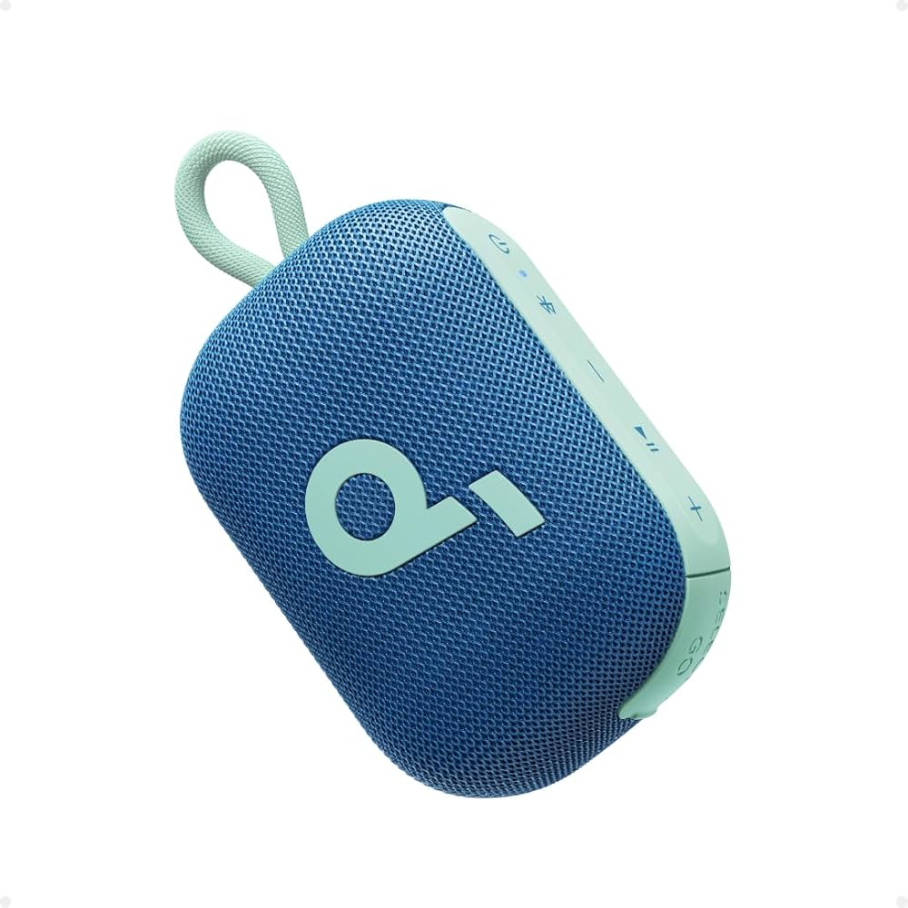 soundcore Select 4 Go Ultra Portable Bluetooth Speaker by Anker, 20H Playtime, IP67 Waterproof and Dustproof, Floatable, Customisable Pro EQ, Wireless Stereo Pairing, Ideal for Home, Outdoors, Hiking