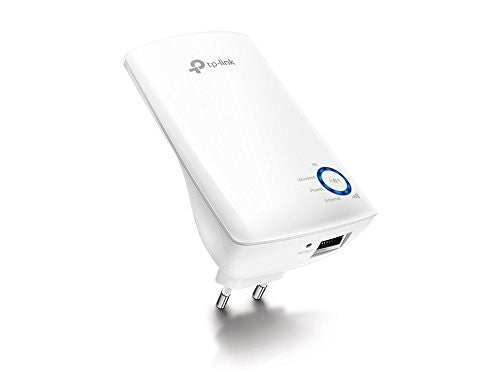 TP-Link TL-WA850RE N300 Wireless Range Extender, Broadband/Wi-Fi Extender, Wi-Fi Booster/Hotspot with 1 Ethernet Port, Plug and Play, Built-in Access Point Mode