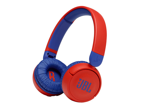 JBL Jr310BT Kids Wireless On-Ear Headphones - Bluetooth Headphones with Microphone, Safe Sound Under 85dB Volume, 30H Battery, Foldable, Comfort, Easy, Soft, Cool Colors (Blue)