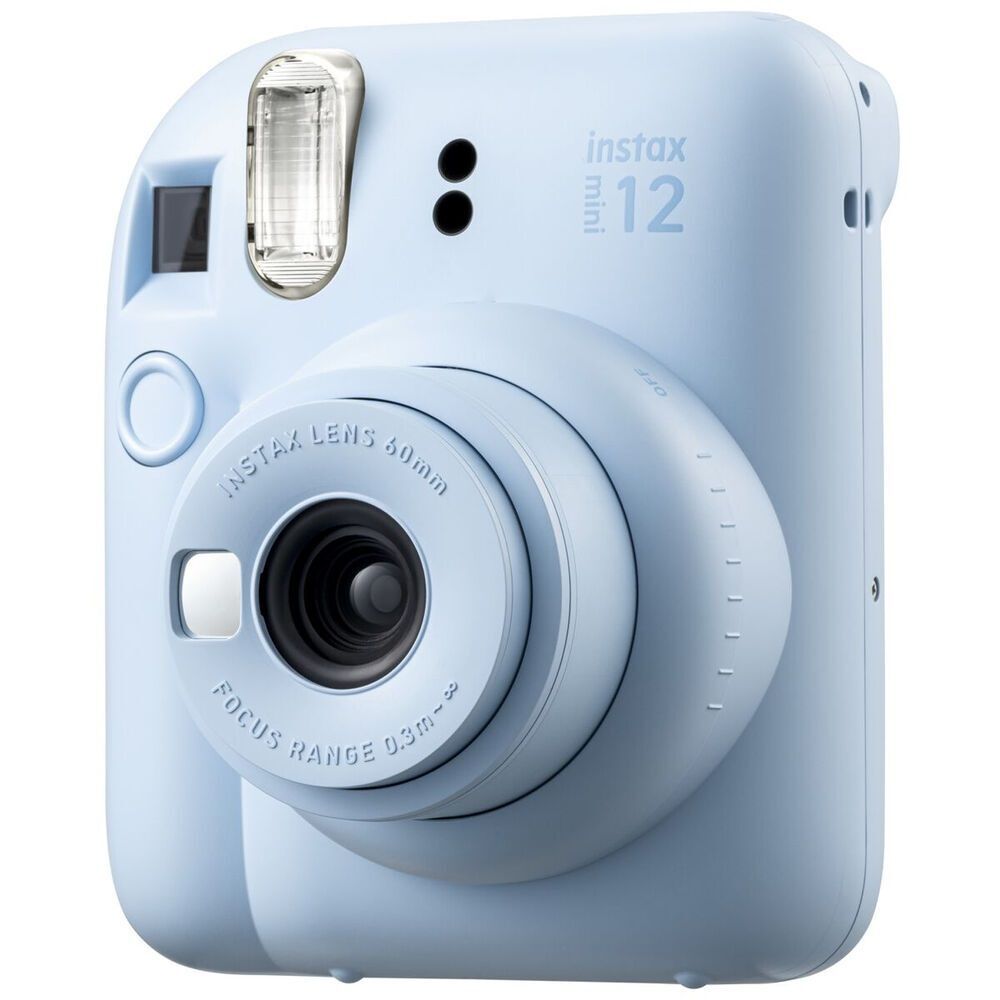 Fujifilm INSTAX Mini 12 Instant Camera, Compact Design with Automatic Exposure, Built-in Selfie Mirror & Close-up Mode, 2” x 3” Prints
