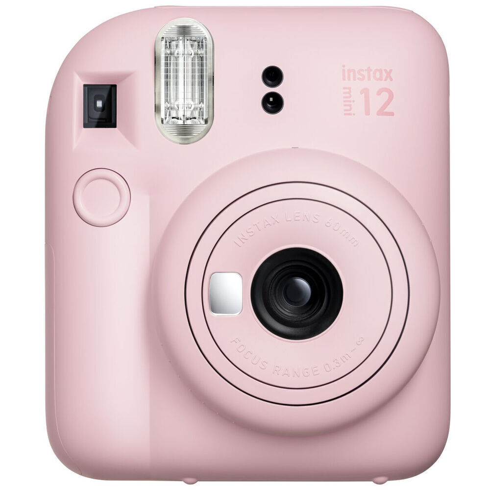 Fujifilm INSTAX Mini 12 Instant Camera, Compact Design with Automatic Exposure, Built-in Selfie Mirror & Close-up Mode, 2” x 3” Prints