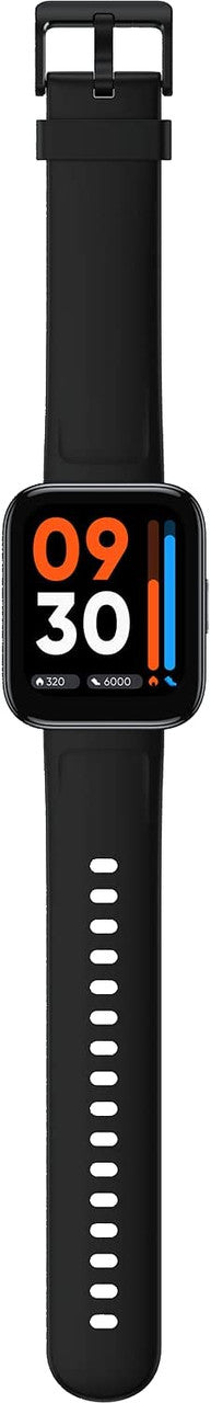 Realme Watch 3, Big dsplay of 1.8’’,  7 days battery, 110 sport modalities, Bluetooth Call without interruption, Black, One Size