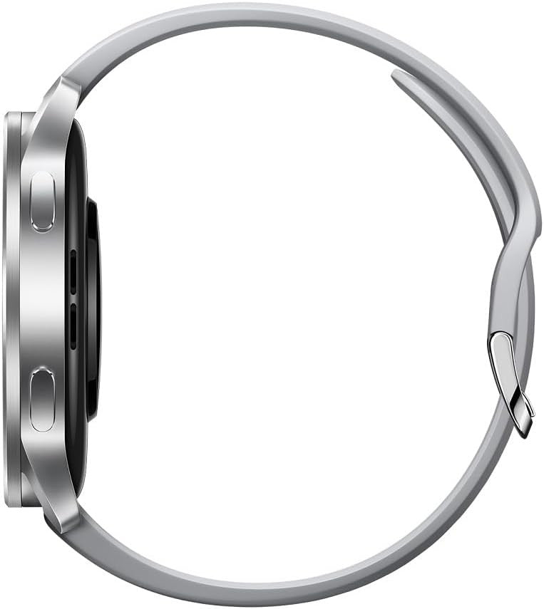 Xiaomi Watch S3 (Silver) – 1.43" AMOLED Display, Interchangeable Bezel Design, 15-Day Battery Life, Dual-Band GPS, 150+ Sports Modes, Bluetooth Calling & 5ATM Water Resistance Smartwatch