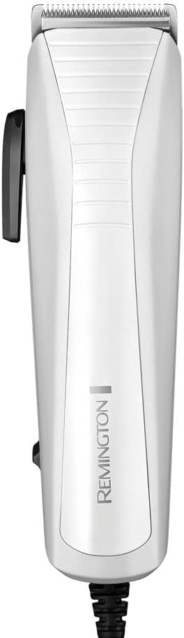 Remington Colour Cut Hair Clippers Kit (Corded, Stainless Steel Self-Sharpening Blades, Comfort Tip Blades, Taper Lever (0.5-2mm), 9 Colour Coded Combs (1.5-25mm), Scissors & Comb)