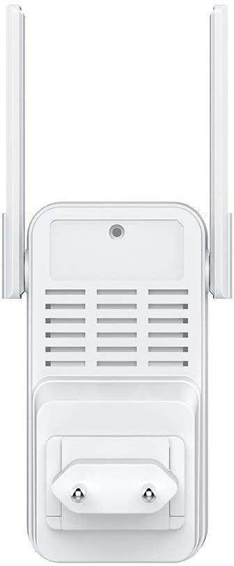 Tenda A9 N300 universal WLAN amplifier repeater with two antennas for maximum coverage (300 Mbps, WPA, WPA2, compatible with all common WLAN routers) white