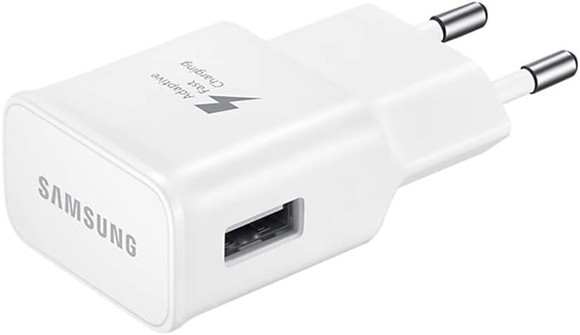 Original Charger EP-TA200EBE + cable For Samsung Galaxy S10, S10+, S10e, S9, S9+, White