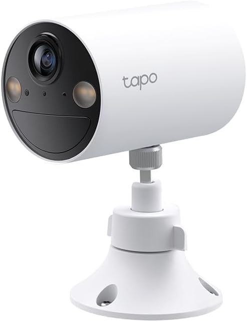 Tapo C410 2K 3MP Wireless Indoor Outdoor Camera with 180 Days Battery Life on Single Charge, Color Night Vision, Motion Detection Alarm, IP65