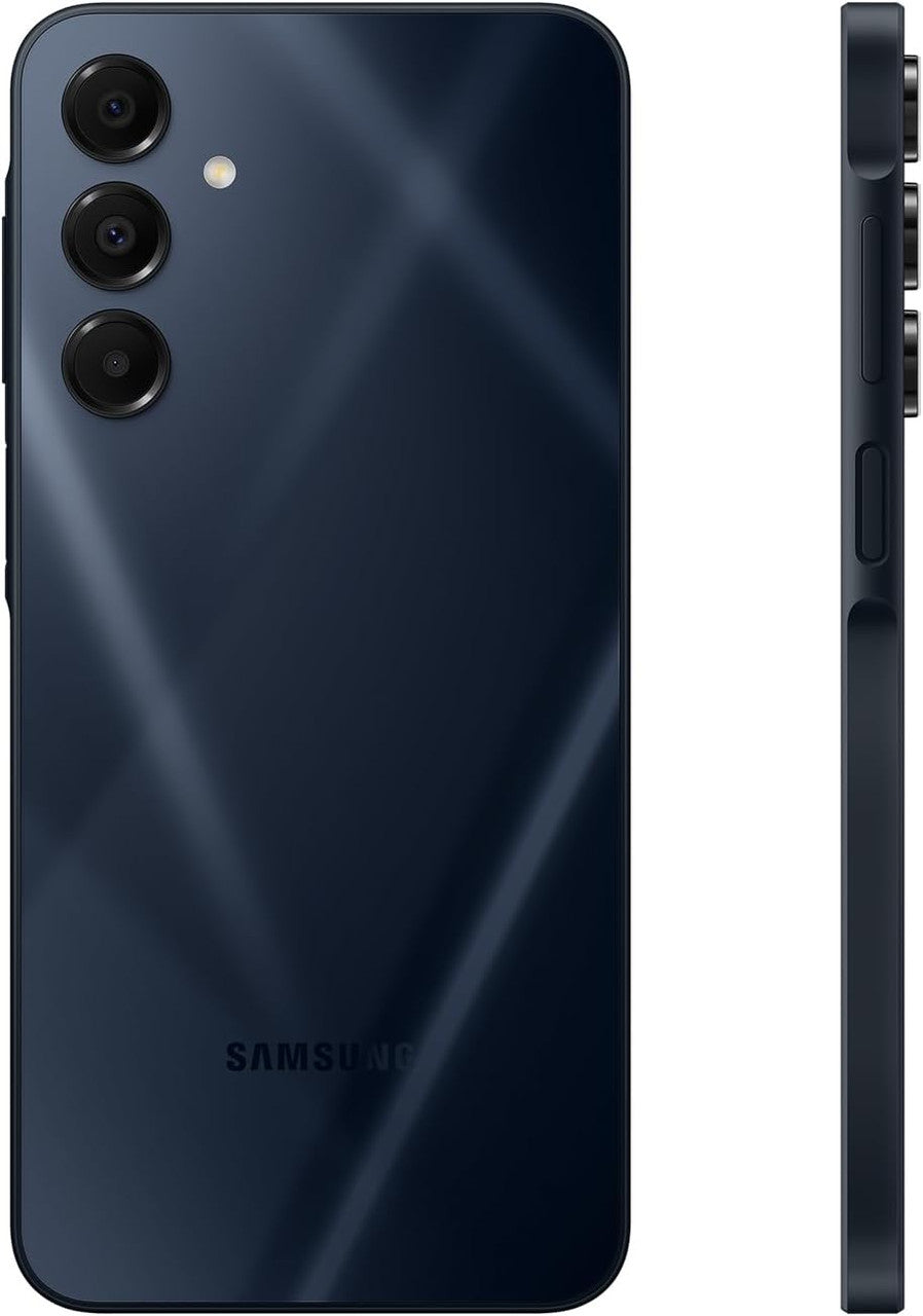 Samsung Galaxy A16, Android Smartphone, 50MP Main Camera, 6.7" display, 128GB, Blue Black, 3 Year Manufacturer Extended Warranty (UK Version)