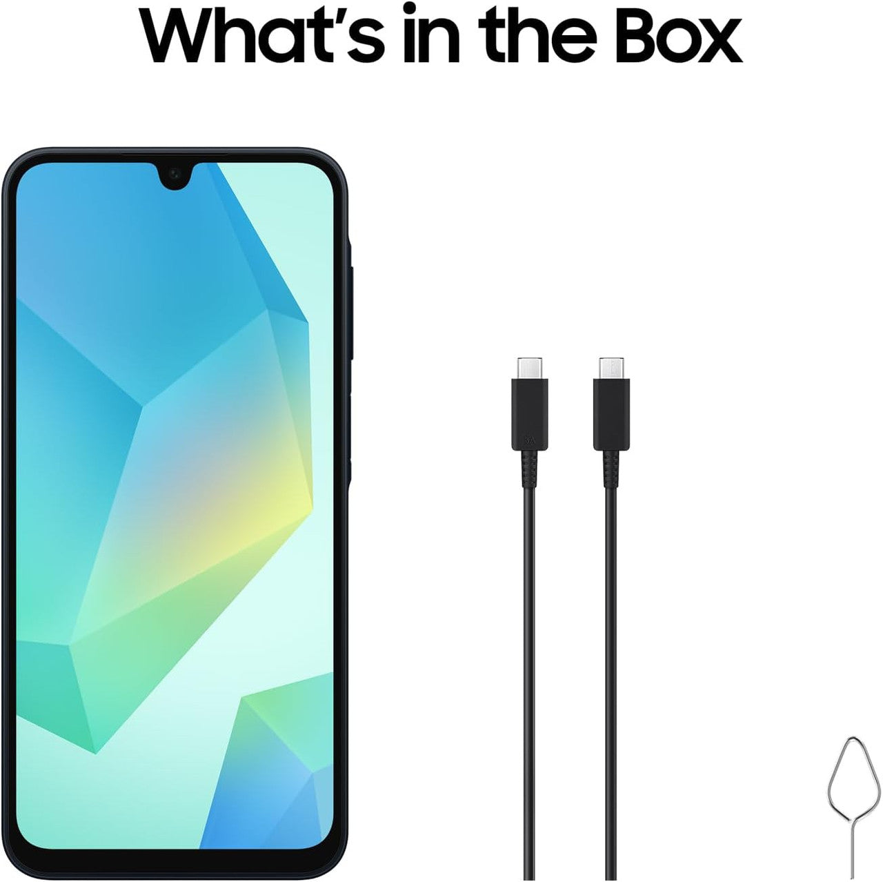 Samsung Galaxy A16, Android Smartphone, 50MP Main Camera, 6.7" display, 128GB, Blue Black, 3 Year Manufacturer Extended Warranty (UK Version)