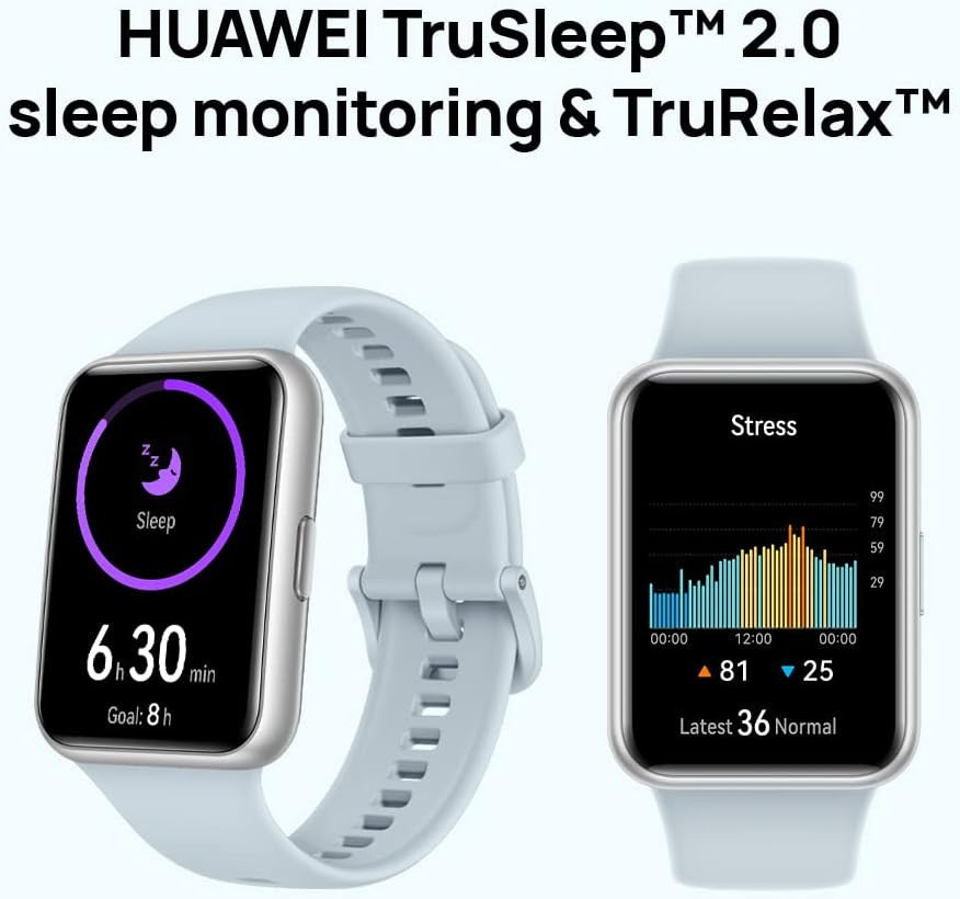 HUAWEI Watch FIT 2 SmartWatch, 1.74 Inch FullView Display, Bluetooth Calls, Health Management, Long Battery Life, Animated Quick Workouts, SpO2 Capture, Black