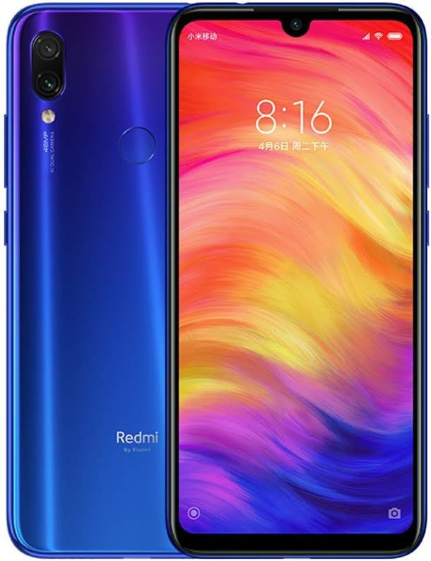 Xiaomi Redmi Note 7, 64GB/4GB RAM, 6.30'' FHD+, Snapdragon 660, Blue Neptune