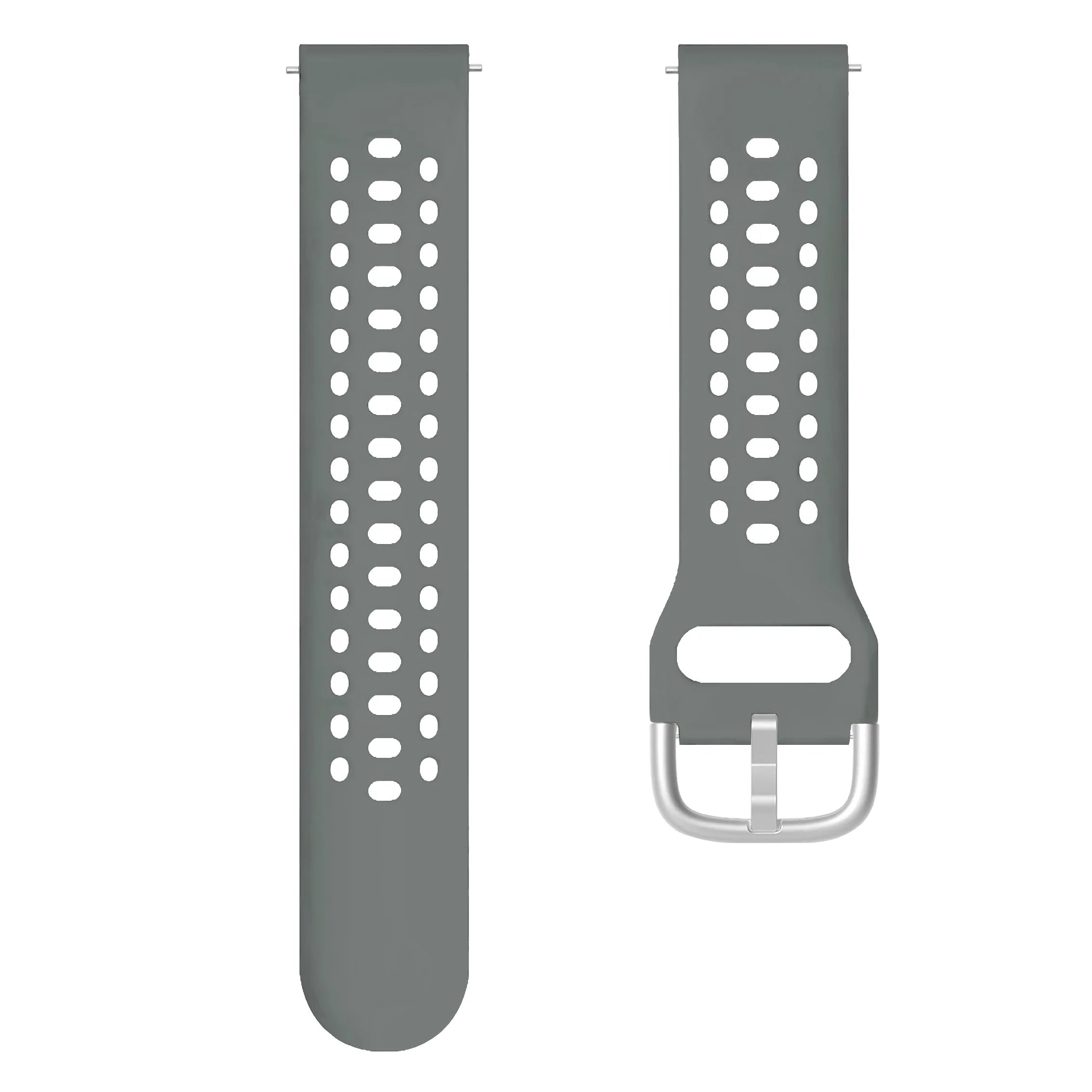 DHWGang 3 Pieces Straps Compatible with Amazfit Active2/Active/GTS4/GTS3/GTS2 Watch Bracelets, Silicone Wristbands, Breathable, Soft and Comfortable, Sports Replacement for Men and Women