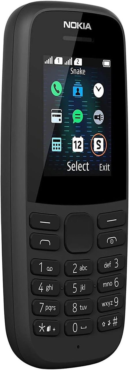 Nokia 105 Dual SIM (2019) Black Unlocked