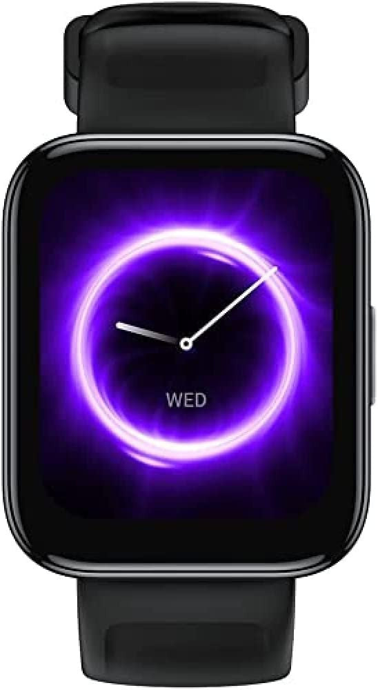 Realme Watch 3, Big dsplay of 1.8’’,  7 days battery, 110 sport modalities, Bluetooth Call without interruption, Black, One Size