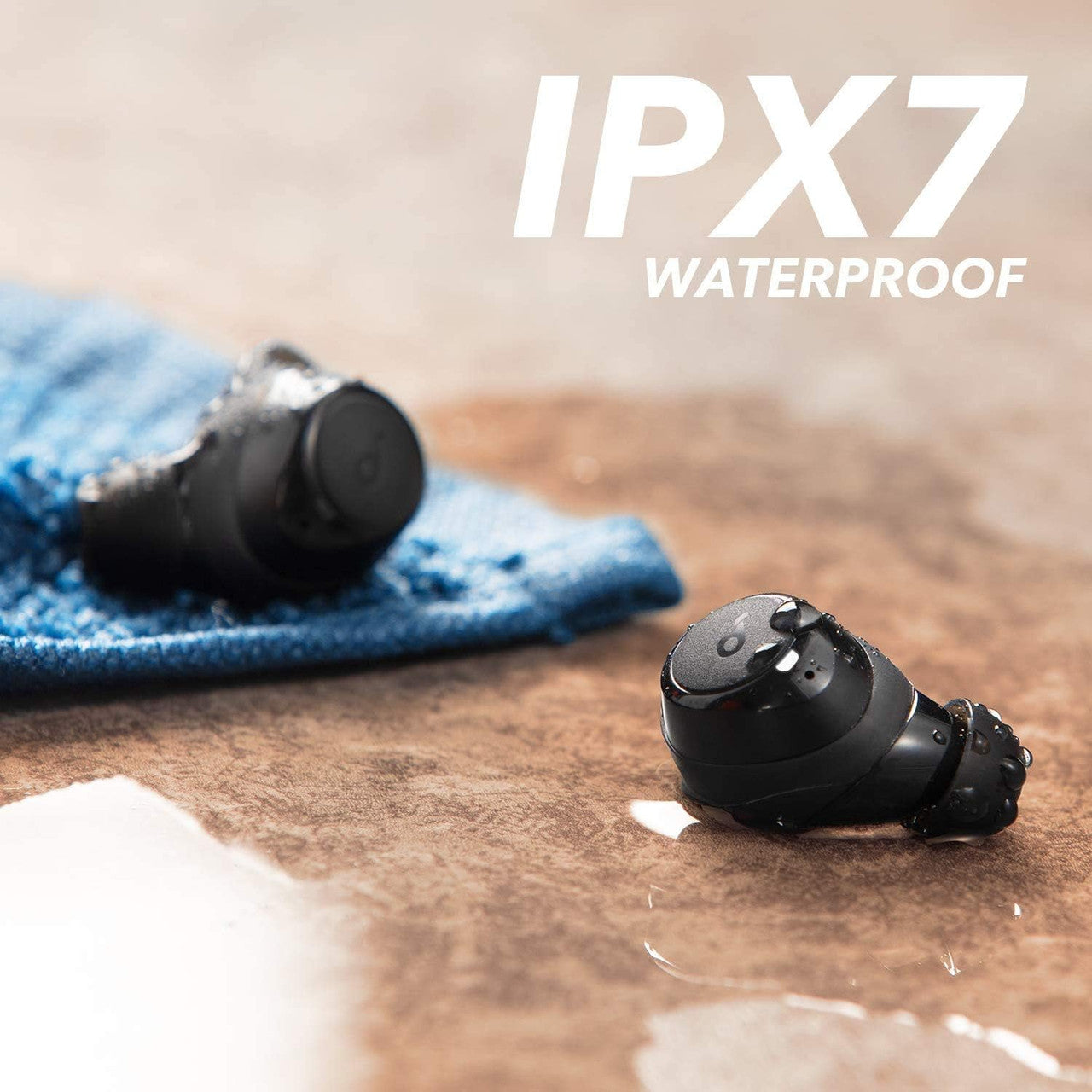 Wireless Earbuds, Soundcore by Anker Life A1 Bluetooth Earbuds, Powerful Customized Sound, 35H Playtime, Wireless Charging, USB-C Fast Charge, IPX7 Waterproof, Button Control
