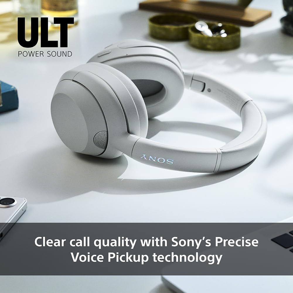 Sony ULT WEAR Over Ear Wireless Noise Cancelling Headphones with ULT POWER SOUND, Ultimate Deep Bass, Clear Call Quality, Up to 30hr Battery Life, Alexa & Google Assistant, IOS & Android - Black