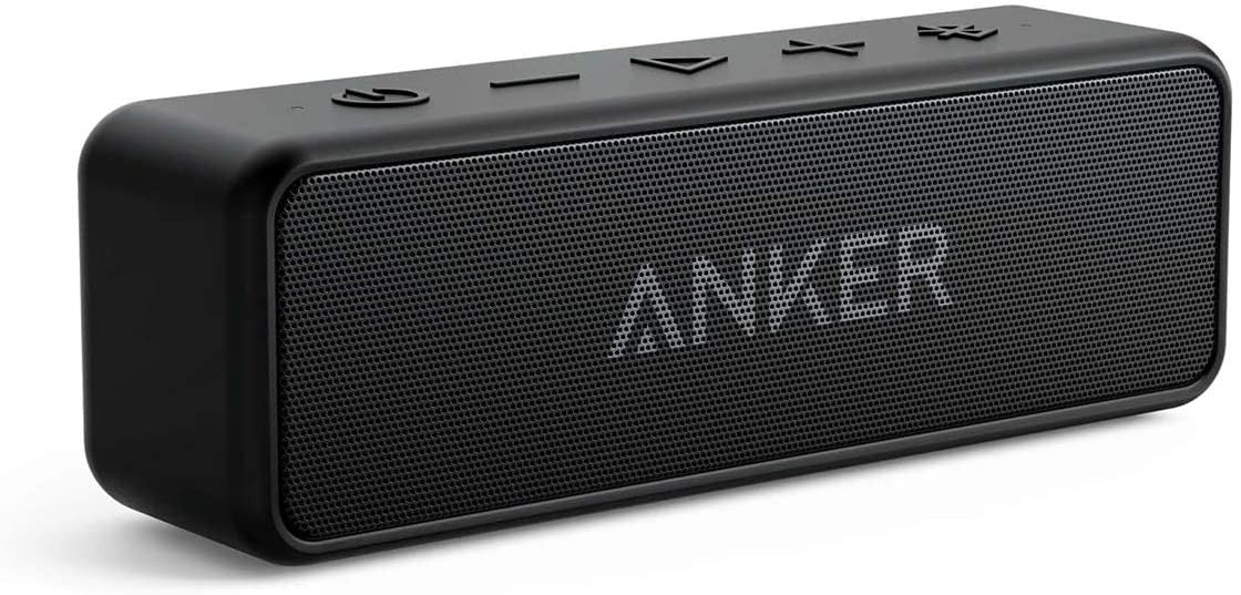 Anker Soundcore 2 Portable Bluetooth Speaker with 12W Stereo Sound, Bl