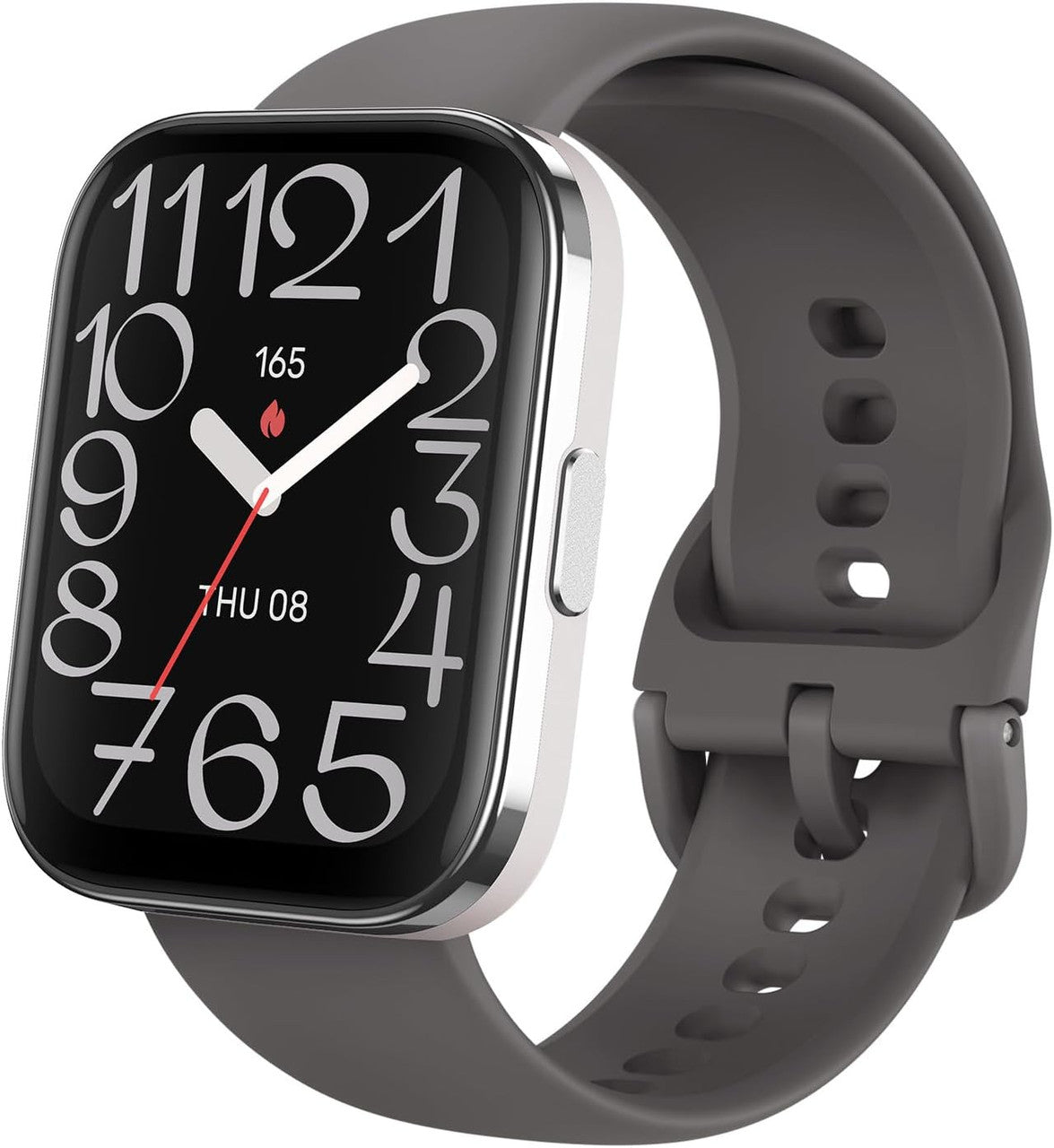 Amazfit Bip 5 Unity 46mm Smart Watch Fitness Activity Tracker With 11-Day Battery, 120+ Sports Modes, Bluetooth Phone Calling, Health Monitoring, Customizable Watch Faces, Black