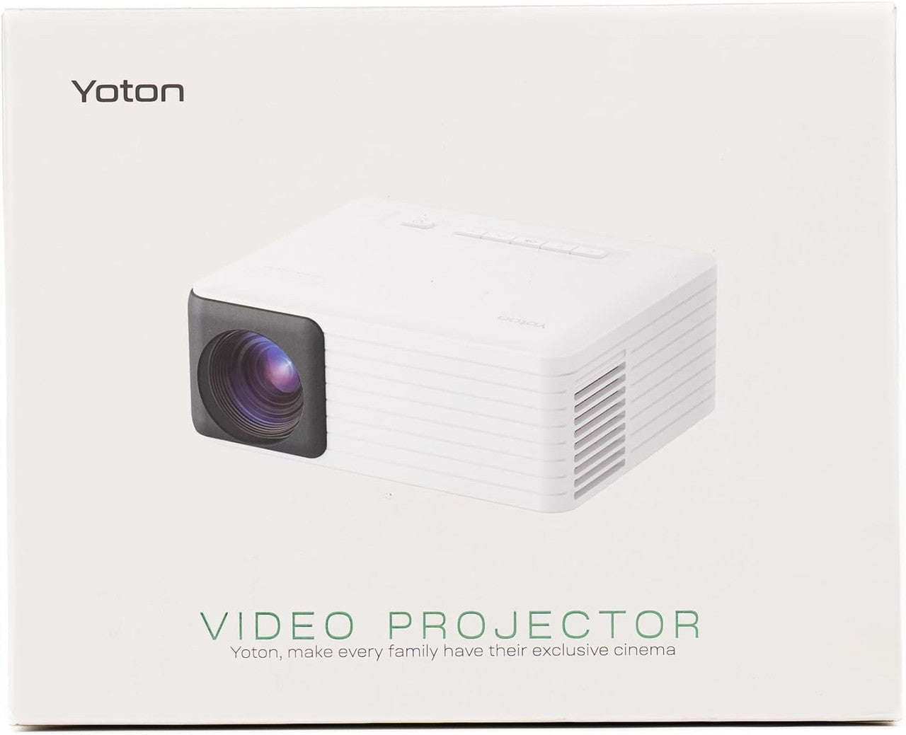 Mini Projector Bluetooth WiFi, Video Phone Projector Full HD 1080P, YOTON Portable Movie Projector for Home Theater, Compatible with PC, PS5, Tablet, Fire Stick, Projector for Phone iOS and Android