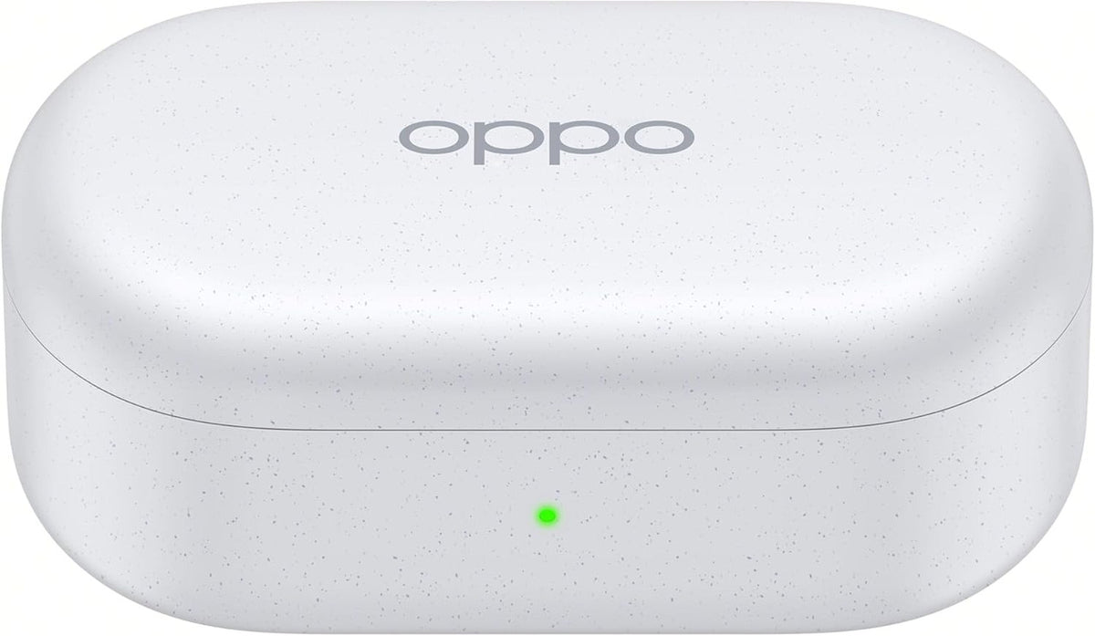 OPPO Enco Buds2 Pro True Wireless Earphones, 38h Autonomy, 12.4 mm Driver, Bluetooth 5.3, 10 m Range, Touch Controls, Noise Cancellation AA, Android and iOS, IP55, White