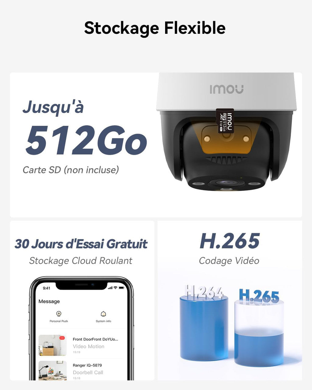 Imou 2K(3MP) 360° Outdoor WiFi Surveillance Camera, 30M Colour Night Vision, People and Vehicle Detection, Intelligent Tracking, IP66 Waterproof, 2.4GHz WiFi and Wi-FI 6, Two-Way Audio