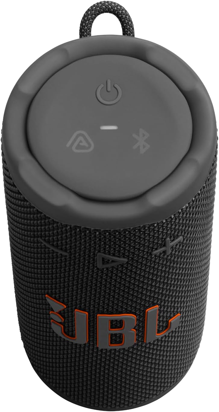JBL Grip Portable Bluetooth Speaker Waterproof - Black