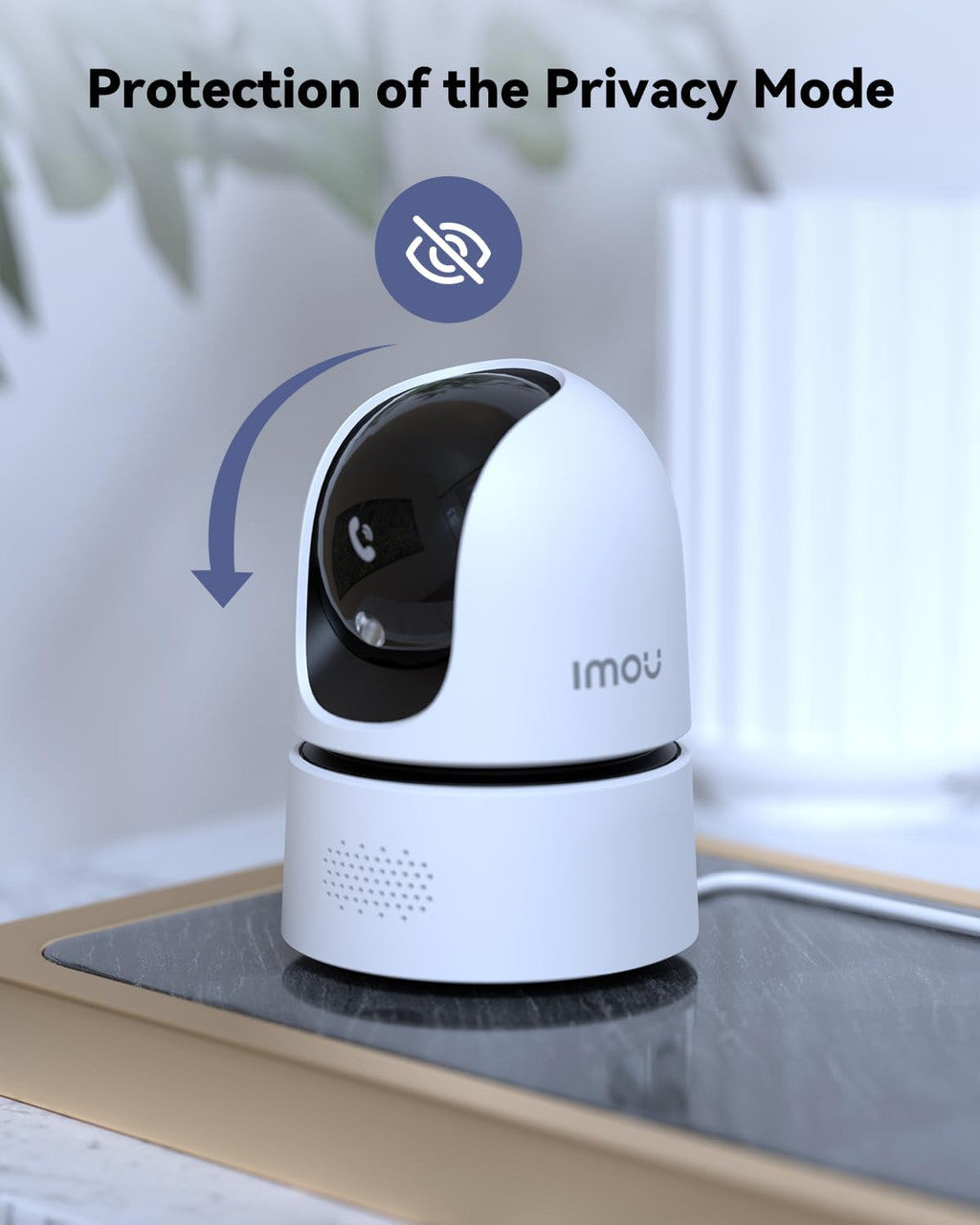 Imou Dual-Lens 2K+2K Indoor Security Camera, House Security Camera 360°Full Coverage, Pet Baby Camera with APP, Color Night Vision, Human/Pet/Sound/Motion Detection, Siren Spotlight, 2.4/5GHz Wifi