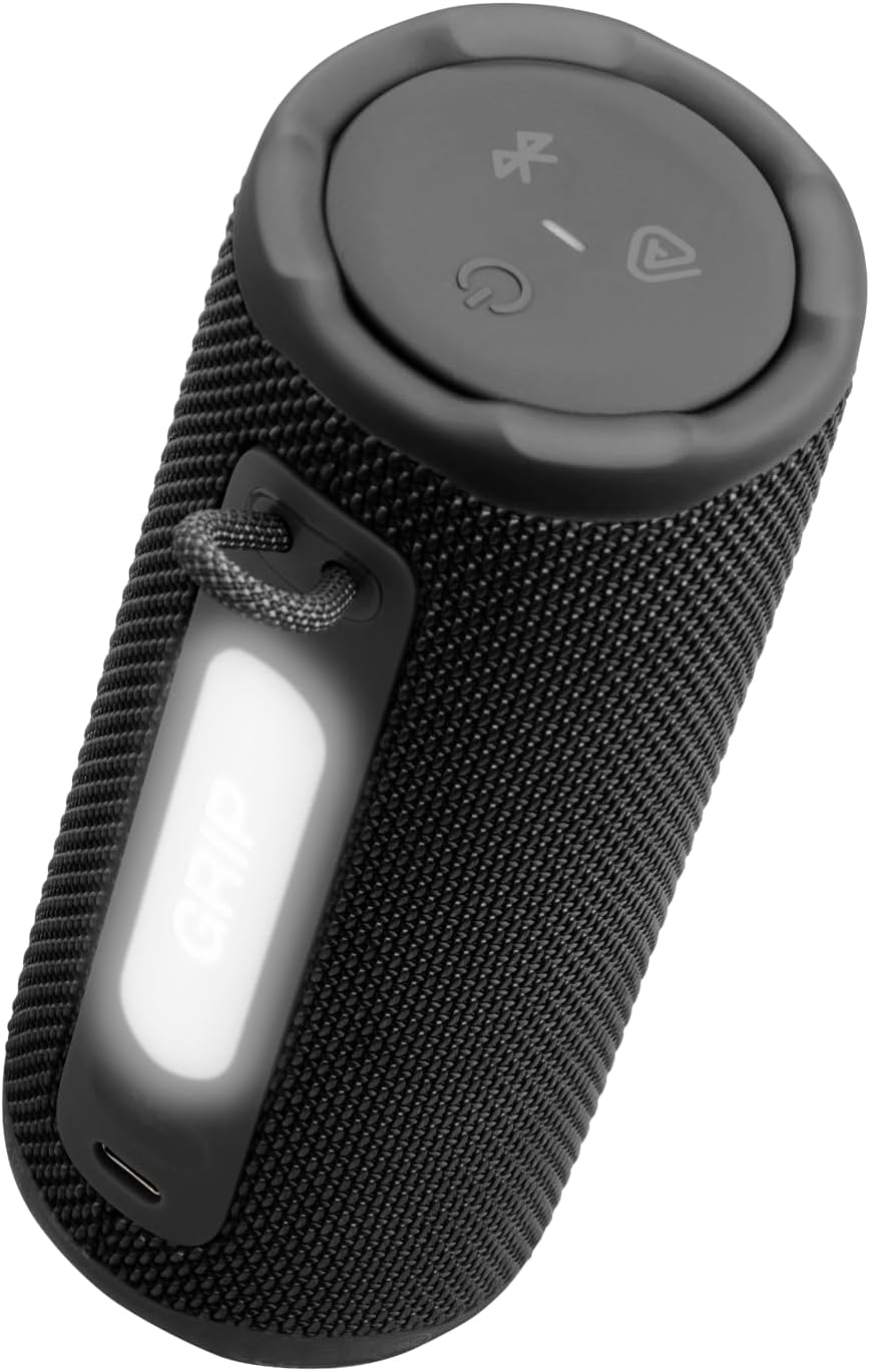 JBL Grip Portable Bluetooth Speaker Waterproof - Black