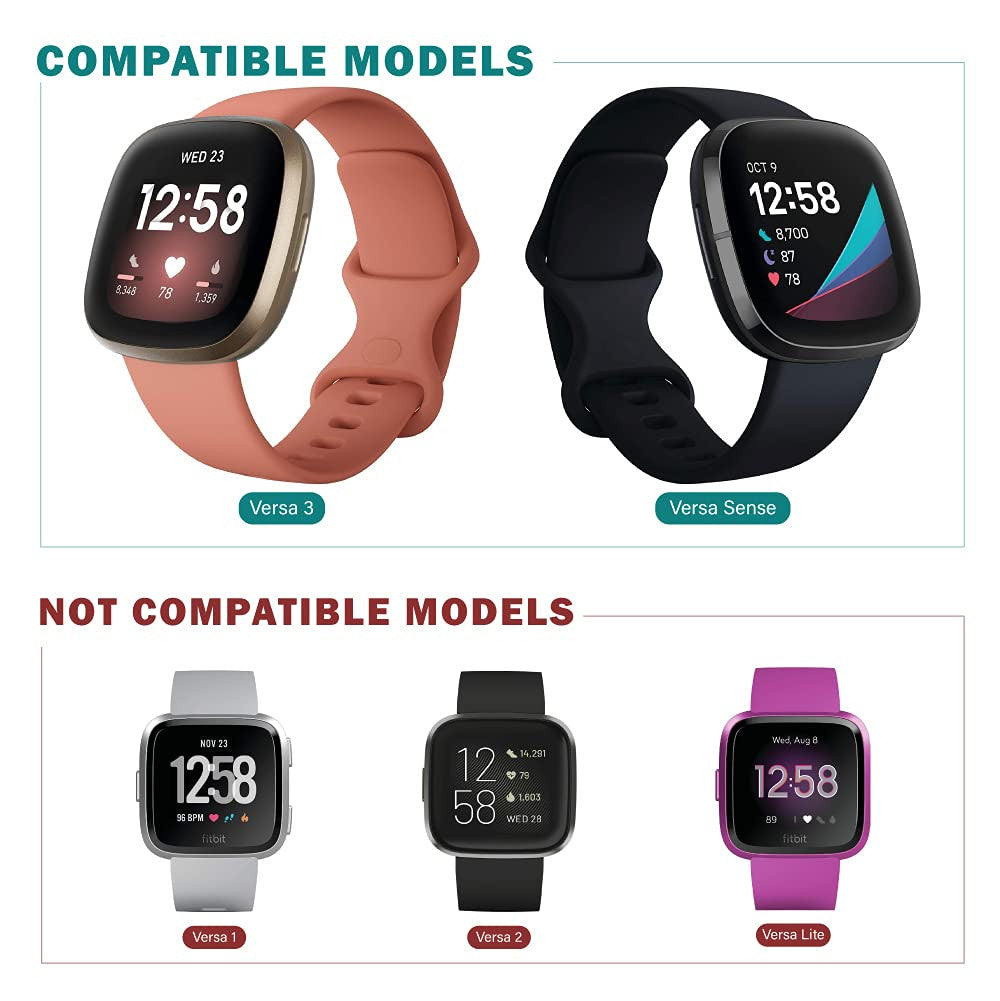 TUSITA [Magnetic Charger Compatible with Fitbit Versa 3 4, Sense 1 2 (No for Versa 1 2, Versa Lite) – 6ft 180 cm USB Charger Charging Cable – Accessories for Smart Watch