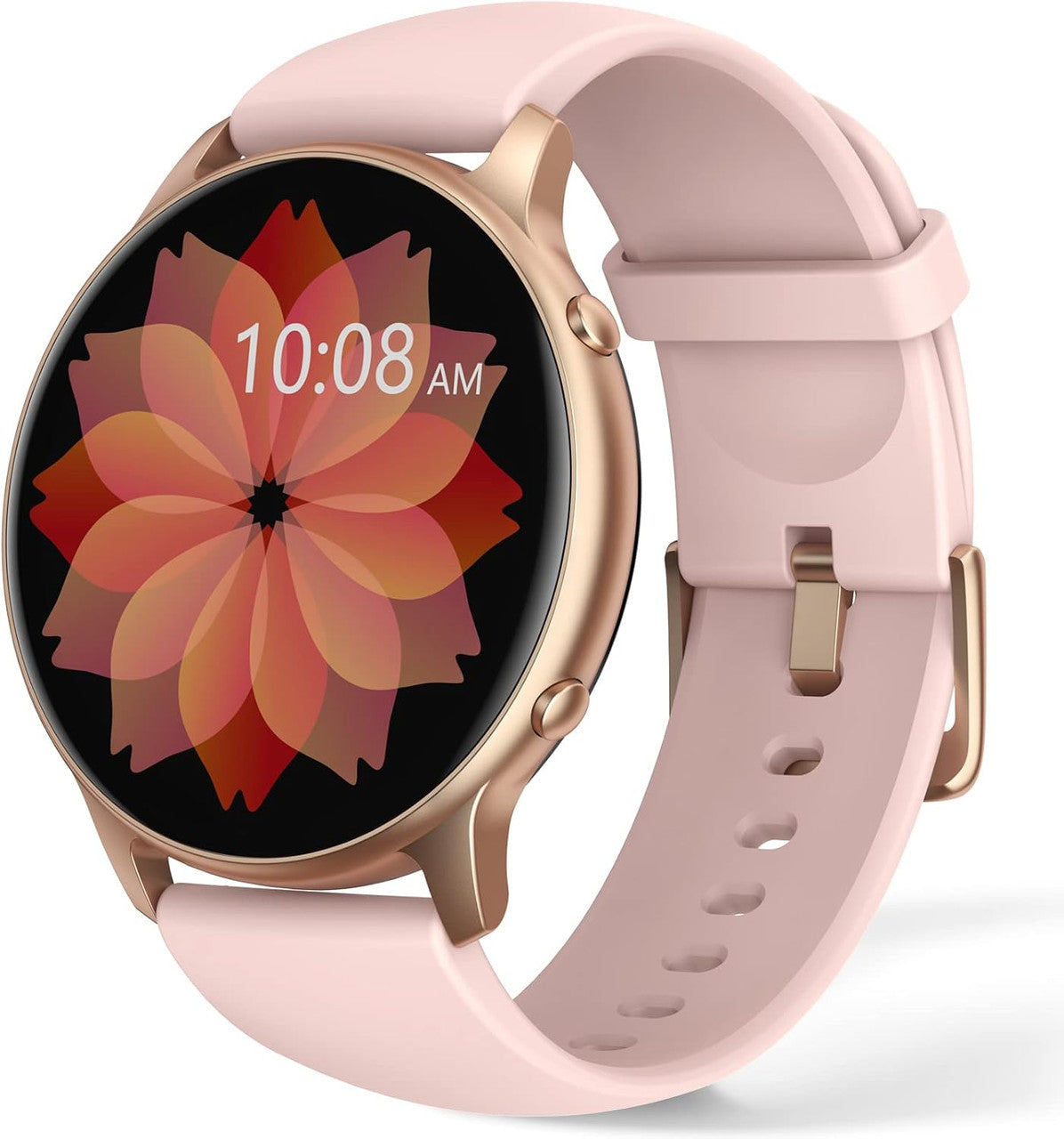 TUYOMA Women's Smart Watch – 1.32 Inch HD Smartwatch for Women, IP68 Waterproof Watch, DIY Dial, Oximeter, Sleep Monitor, Heart Rate Monitor, Pedometer, for Android iOS