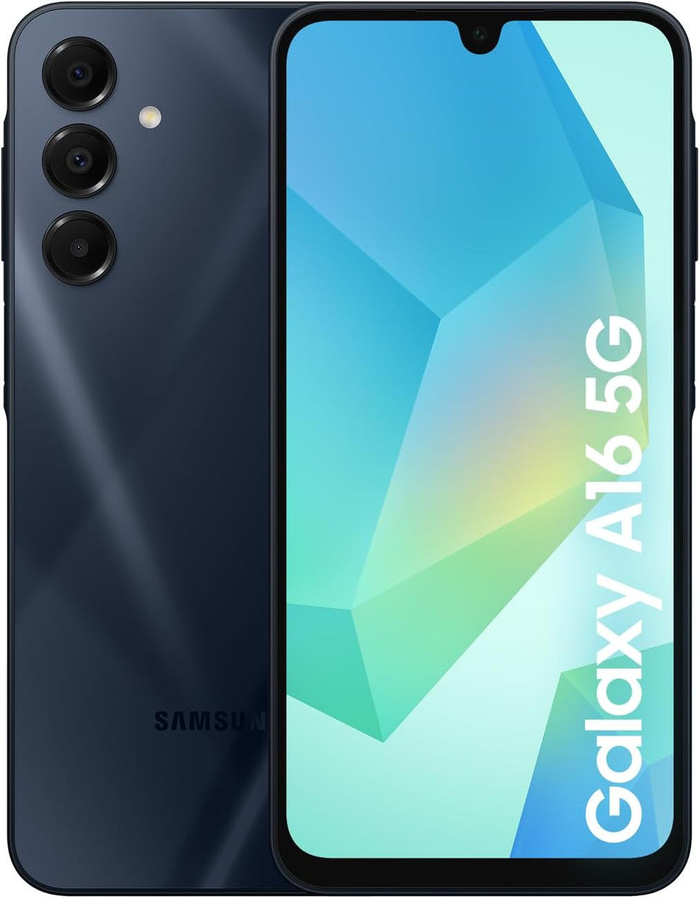 Samsung Galaxy A16, Android Smartphone, 50MP Main Camera, 6.7" display, 128GB, Blue Black, 3 Year Manufacturer Extended Warranty (UK Version)