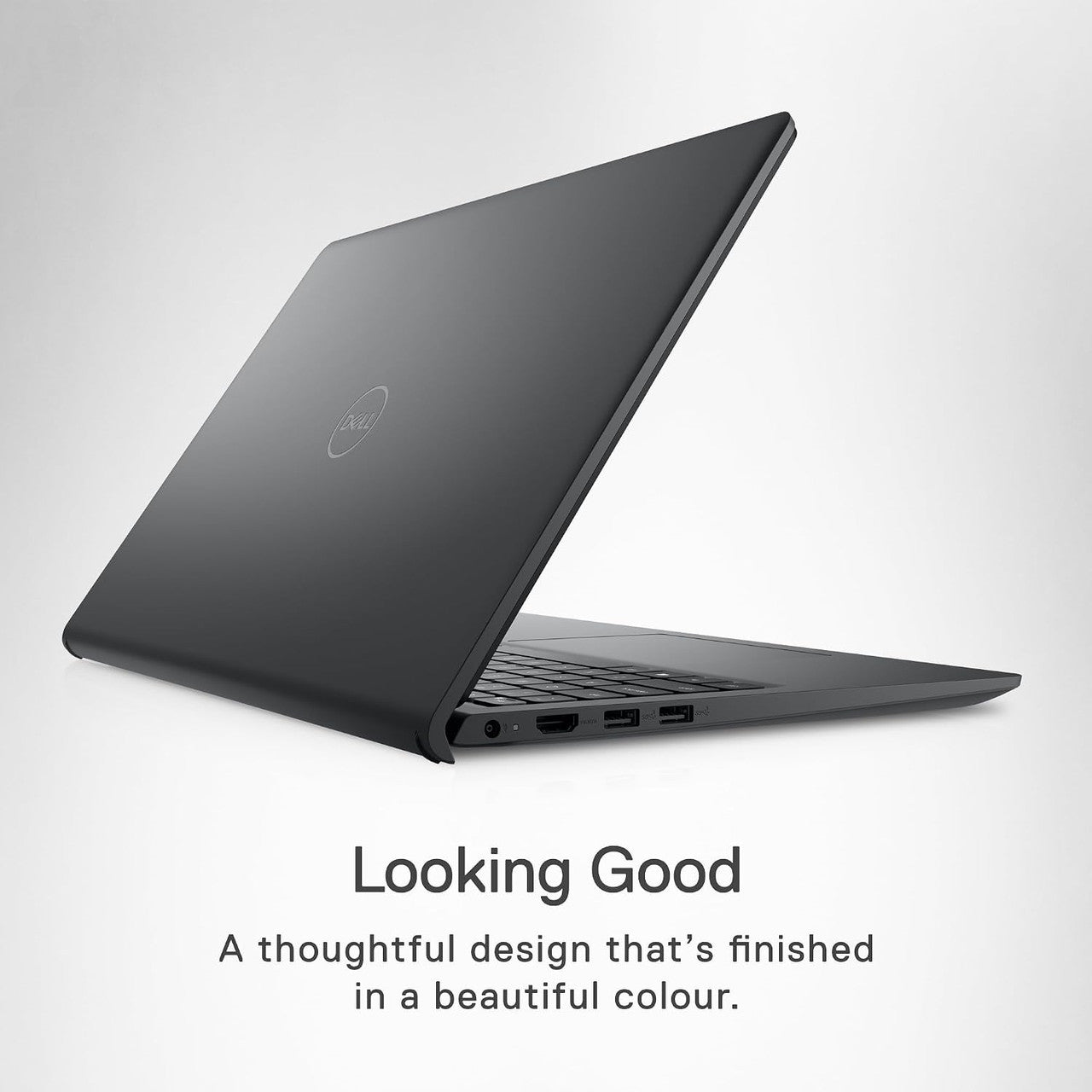 Dell Inspiron 15 (3520) Laptop - 15.6 Inch FHD 120Hz, Intel Core i5-1235U, 16GB RAM, 512GB SSD, Intel Iris Xe Graphics, Windows 11 Home, English UK Keyboard - Carbon Black
