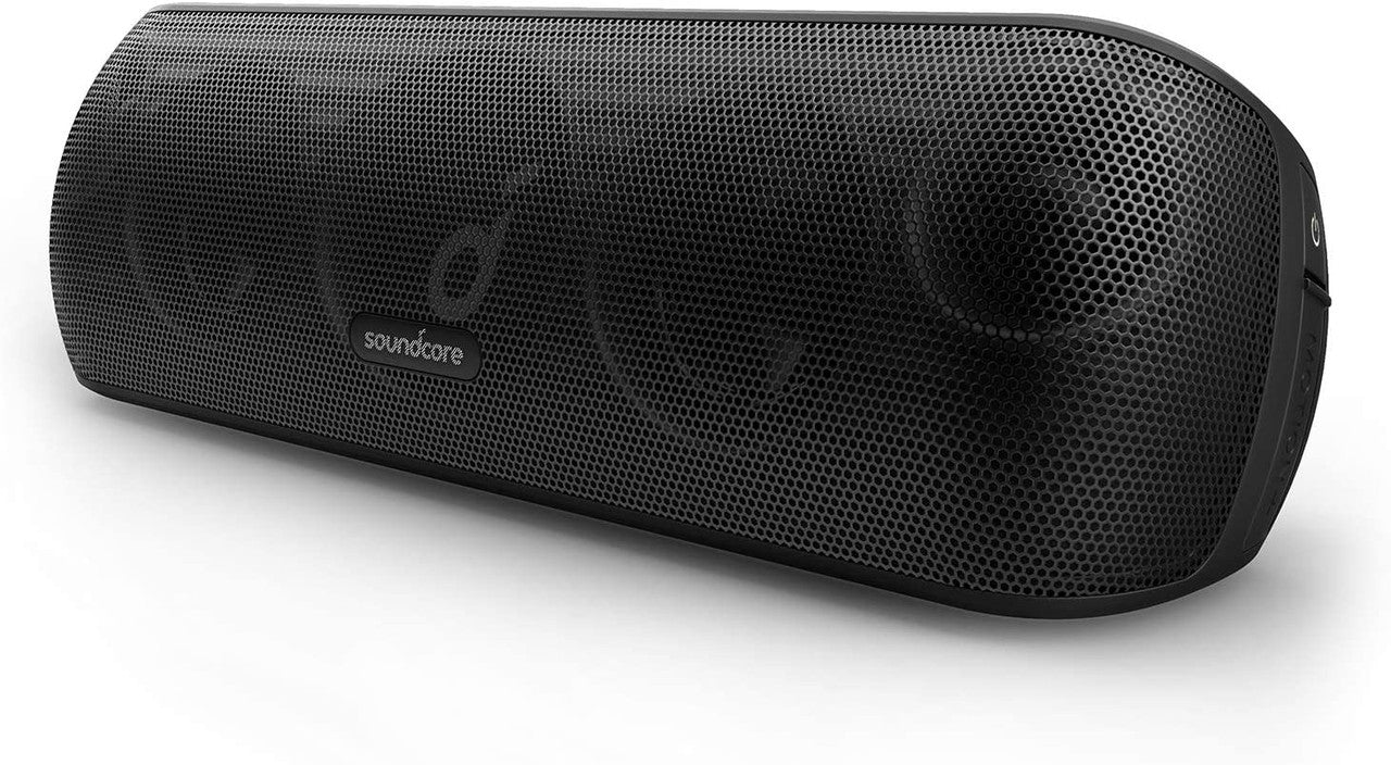 Soundcore Motion+ Bluetooth Speaker with Hi-Res 30W Audio, BassUp, Wireless Speaker, App, Custom EQ, 12H Playtime, Waterproof, USB-C, For Home Office