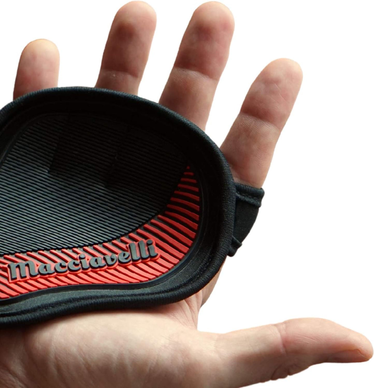 MACCIAVELLI Neoprene Grip Pads – The Alternative to Workout Gloves & Gym Gloves – Weight Lifting Pads for Pull Ups, Cross Training, Calisthenics & Fitness Training – Palm Protection for Men & Wo